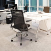 Advantagemat® Vinyl Lipped Chair Mat for Carpets up to 6mm - 90 x 120cm
