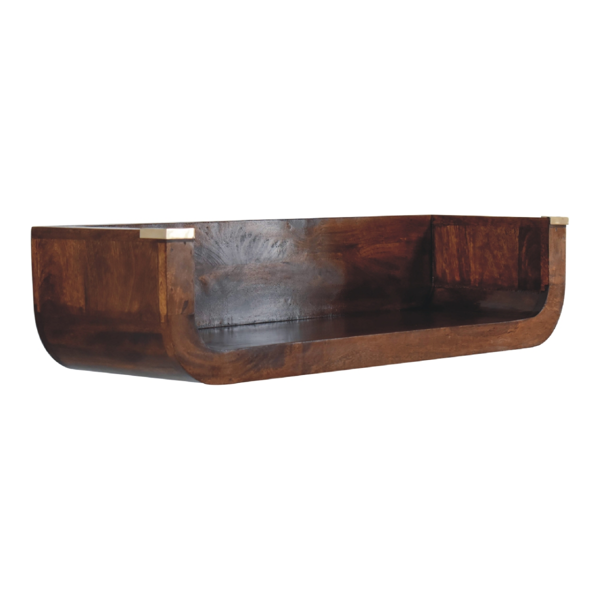 Artisan Furniture Solid Wood Indira Chestnut Floating Console