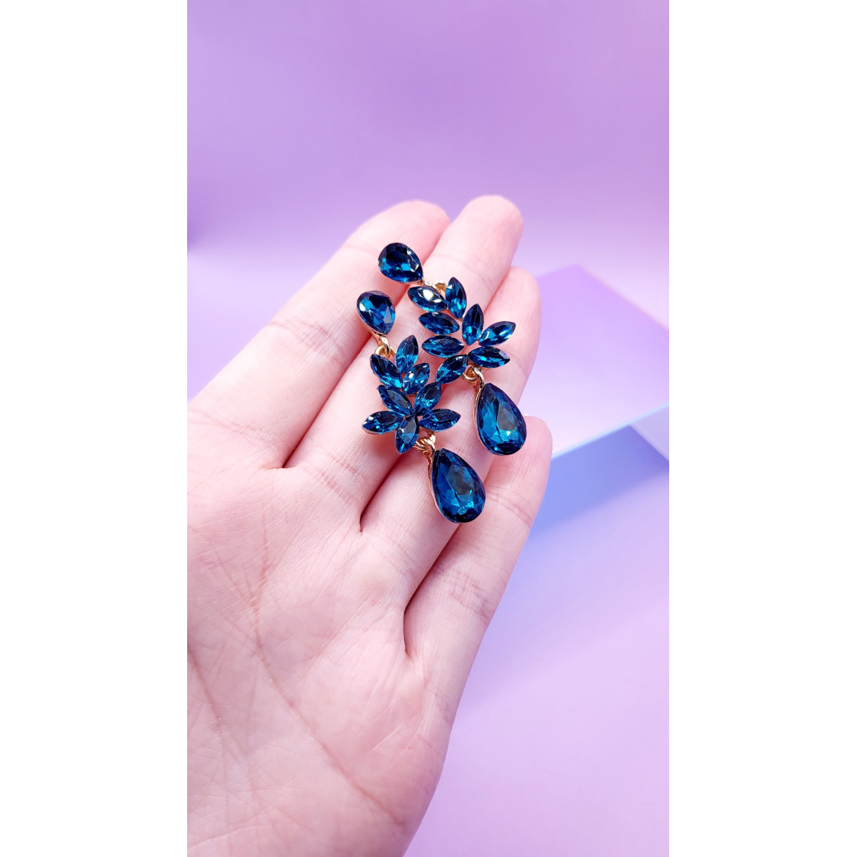 Glam Crush Crystal Earrings