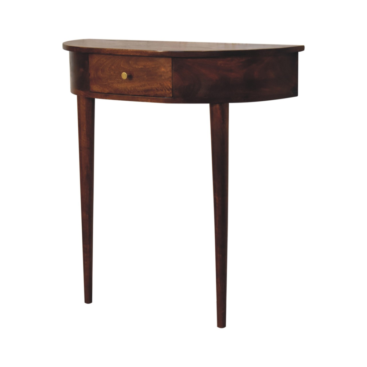 Artisan Furniture Solid Wood Backless Mounted Chestnut Console