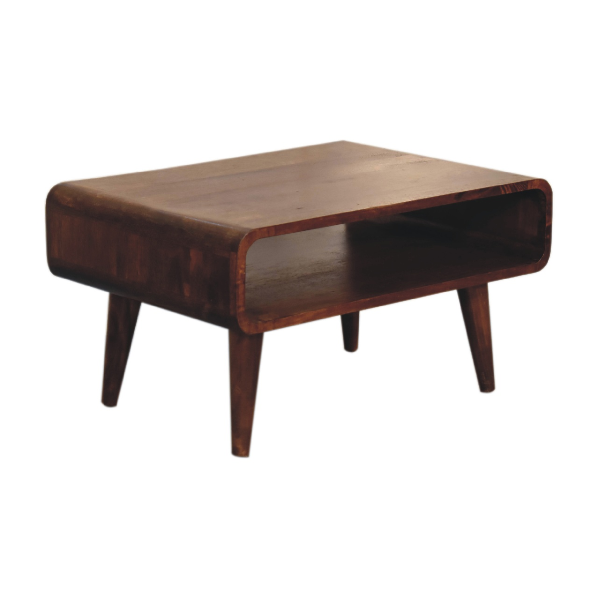 Artisan Furniture Solid Wood Open Chestnut Media Unit