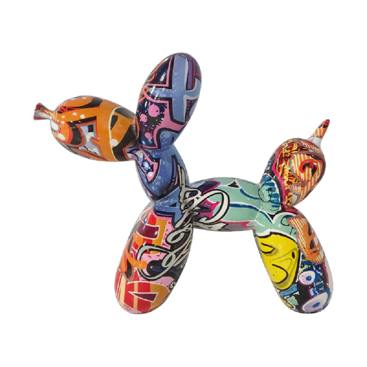 Resin Balloon Dog Sculpture, Cute Animal Resin Art Sculpture Crafts, Home Dining Table Decoration Sculpture