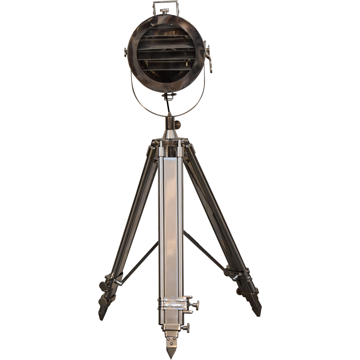 Artisan Furniture Chrome Tripod Spotlight Floor Lamp