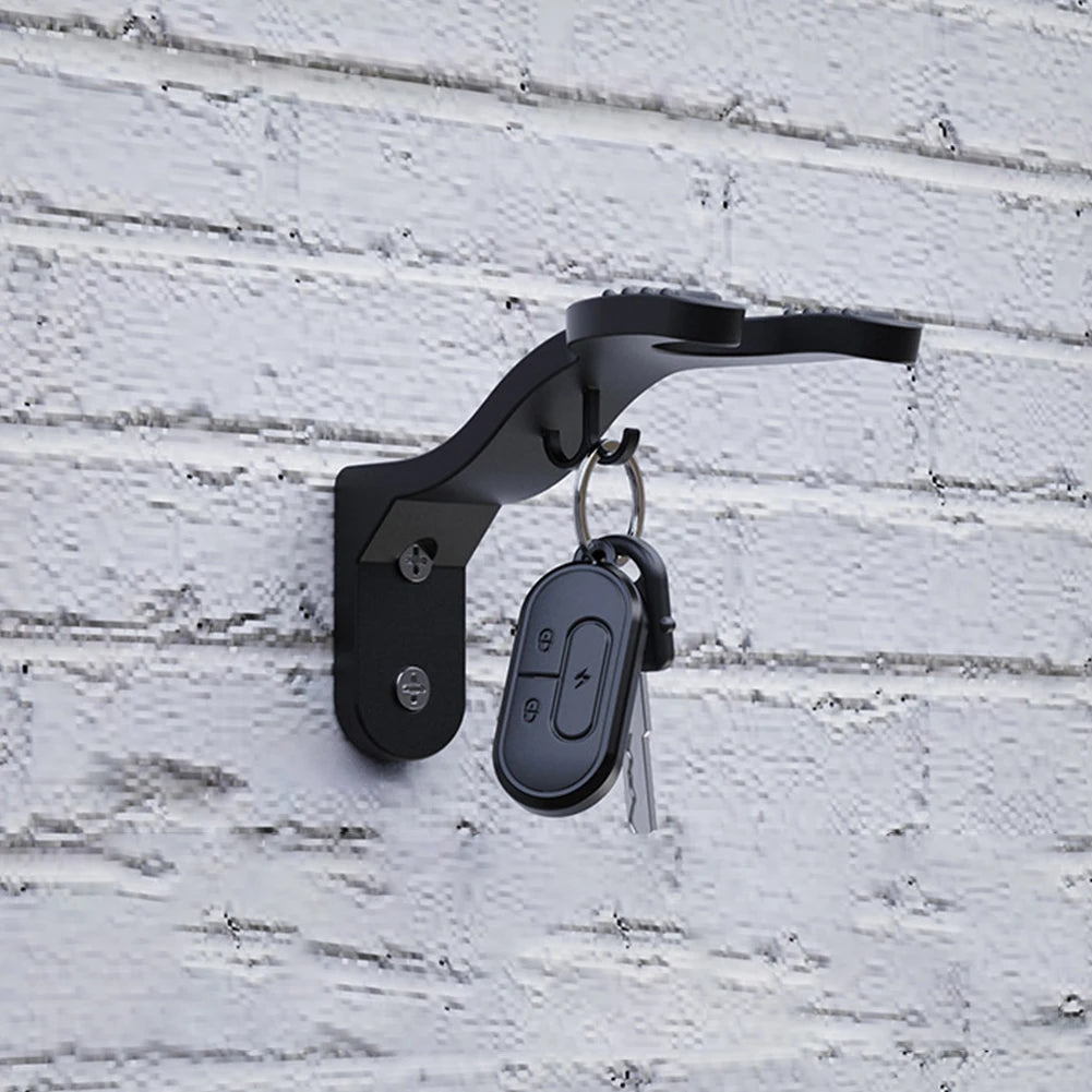 Kitchen Cabinet Shelf Wall Mount Hooks Motorcycle Helmet Hook Racks Helmet Display Hanger Stand Wall-Mounted Storage Holder
