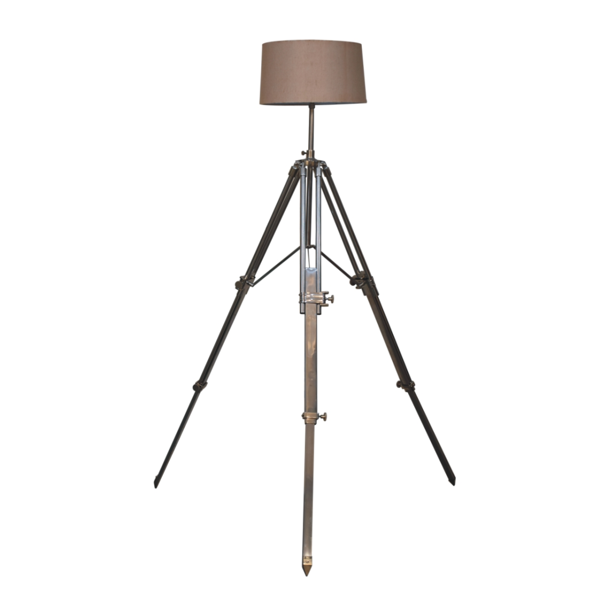Artisan Furniture Chrome Tripod Lamp