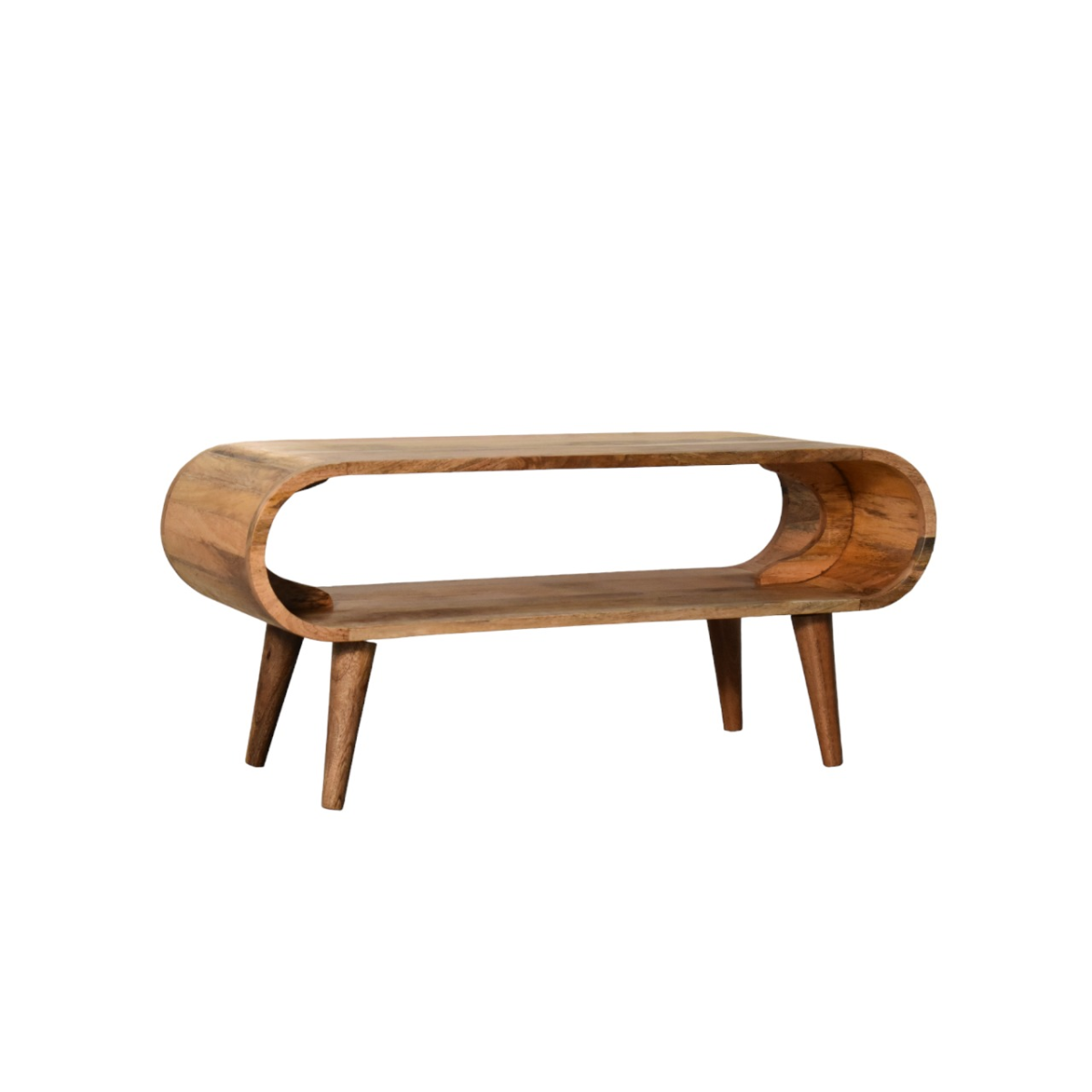 Artisan Furniture Solid Wood Amaya Nordic Style Oak-ish Coffee Table