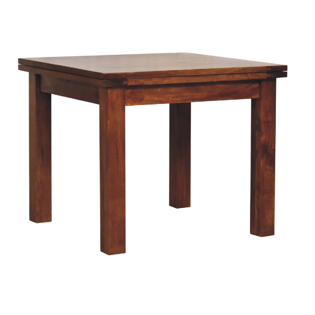 Artisan Furniture Solid Mango Wood Chestnut Butterfly Dining Table