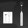 Electric Milk Frother - USB Rechargeable Handheld Foam Maker for Coffee, Latte & Cappuccino