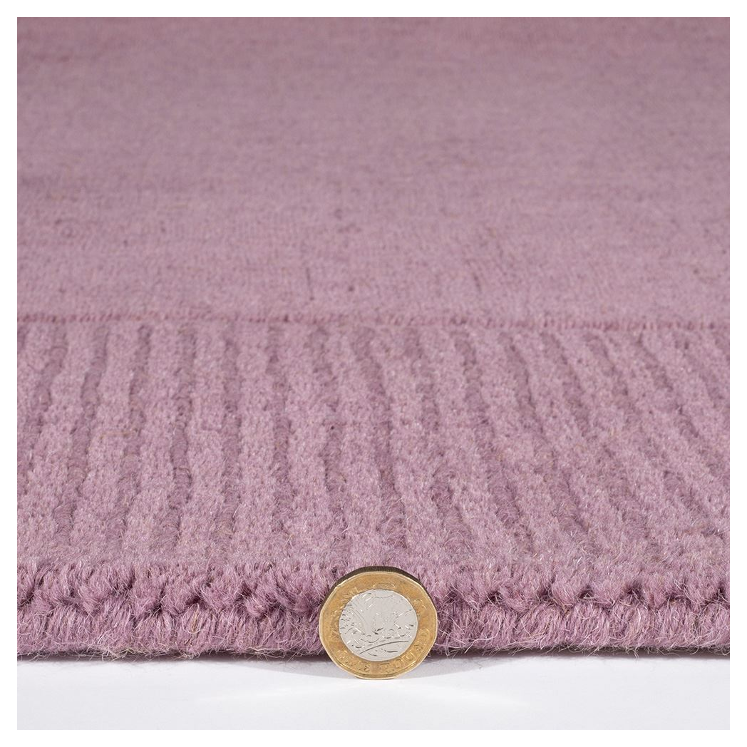 Esme Wool 80x150cm Mauve Rug