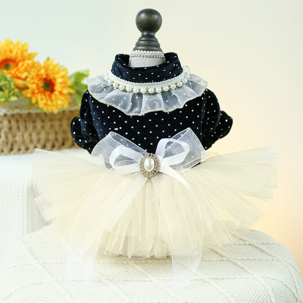 Spring And Summer Thin Dog Cat Wedding Dress