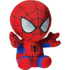 TY Marvel Avengers Spiderman Medium, Licensed Squishy Beanie Baby Soft Plush Toys, Collectible Cuddly Stuffed Teddy