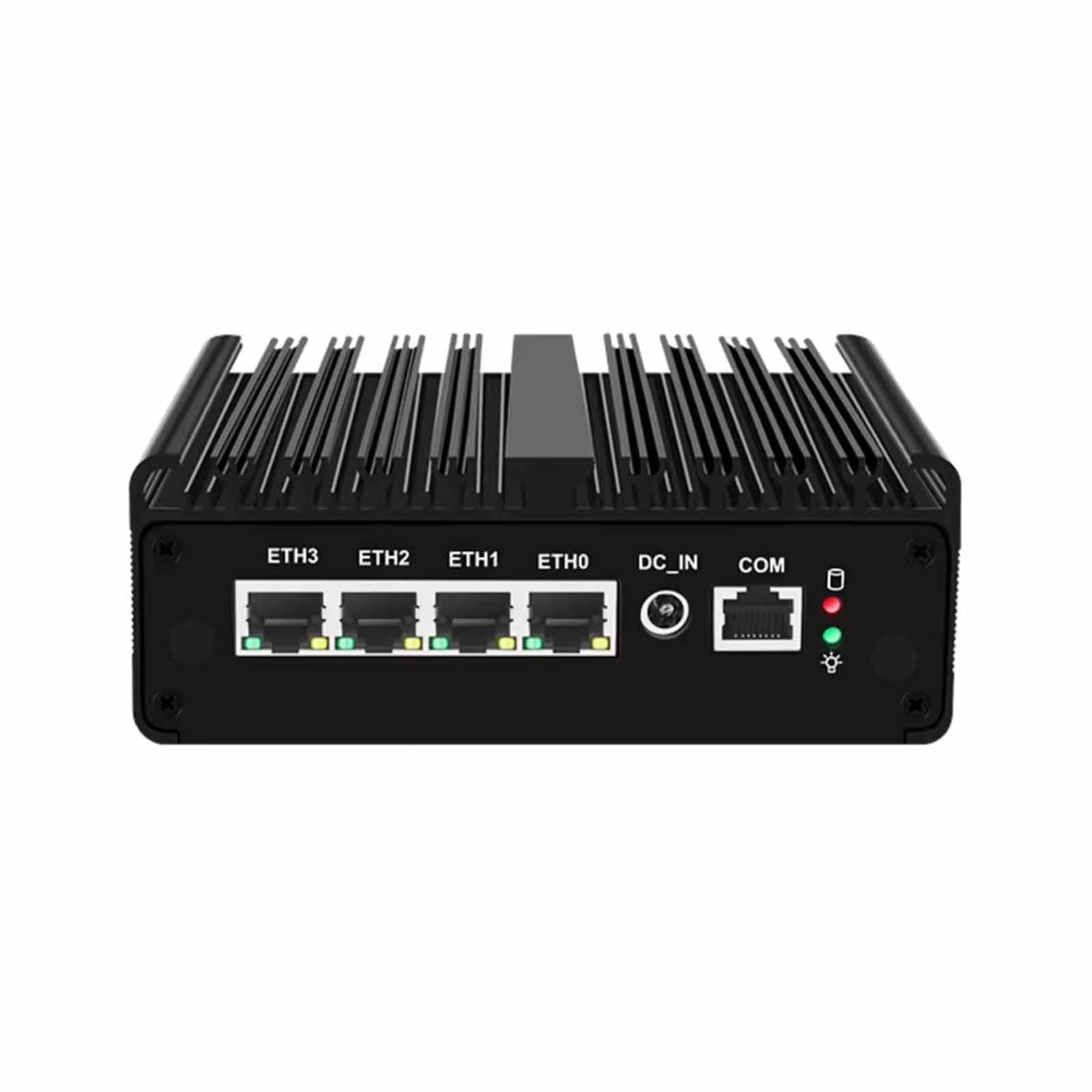 Tuofudun N150 Mini PC Firewall Router 4 LAN i226-V 2.5G NVMe Fanless Mini Computer