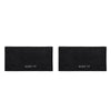 Amosfun 2pcs Black Makeup Mat for Vanity Top, Large Size Vanity Velvet Cover, Washable Cloth for Makeup Table Protection, 40x80cm