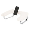 VOCOSTE Nail Arm Rest with Mobile Phone Holder, Manicure Hand Rest, Hand Rest for Nails Tech with Stable Base, Beige