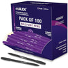 Eziglide 100-Pack Ballpoint Pen Set, Purple – Medium Point Nib (1.0mm) for Smooth Writing & Easy Grip – Multipack Purple Biro, Ideal for School, Home, Work, Exams & Stationery Use