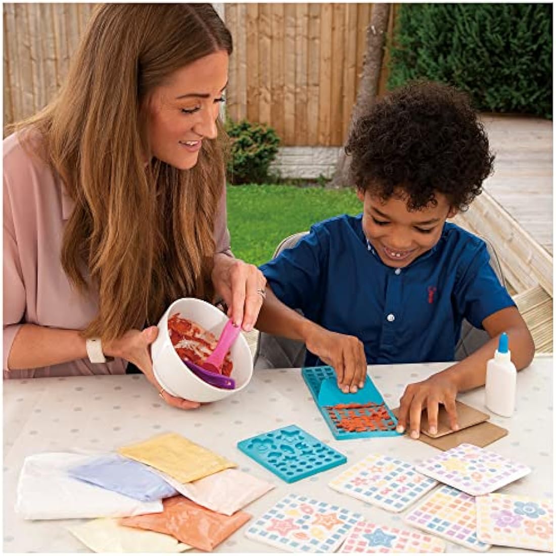 Galt, Make a Mosaic, Mosaic Kits For Children, Ages 5 Years Plus