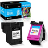LeciRoba 305XL for Hp 305 305XL Ink Cartridges Black and Colour, for HP Deskjet: 1210 2710 2720 2721 2722 4130 Envy: 6010 6020 6032 6420 6475(Remanufactured, 1-Black, 1-Colour)