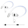 Adhiper 1 Pairs Ear Hooks for AirPods 4/AirPods 3/AirPods Pro 2/AirPods Pro(New Anti-Loss Lanyard And Cleaning Cloth) Anti-Slip Sports Ear Hooks