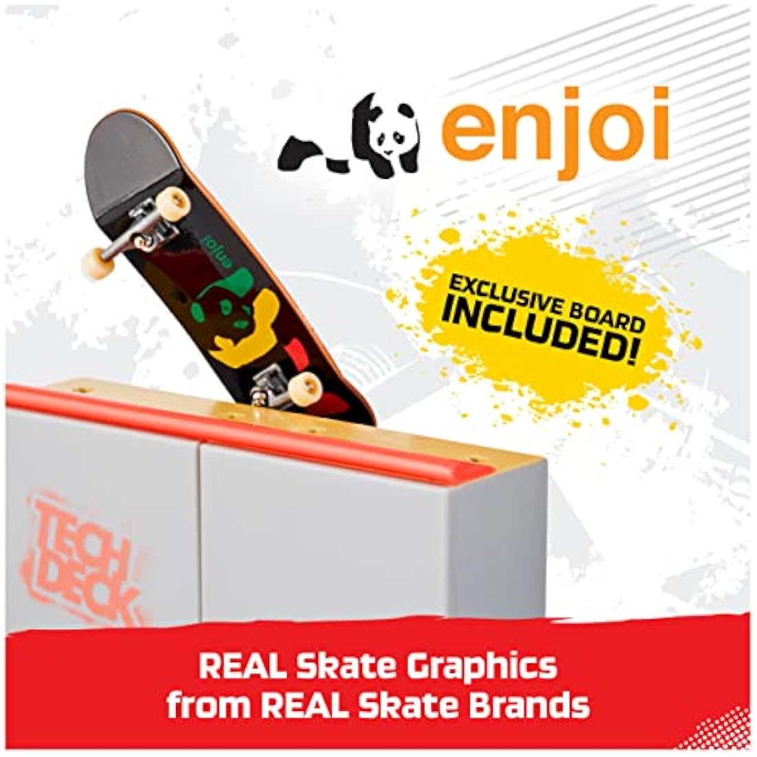 Tech Deck 6062886 Bowl Builder X-Connect Park Creator, Customizable and Buildable Ramp Set with Exclusive Fingerboard, Kids Toy for Ages 6 and up, One Size