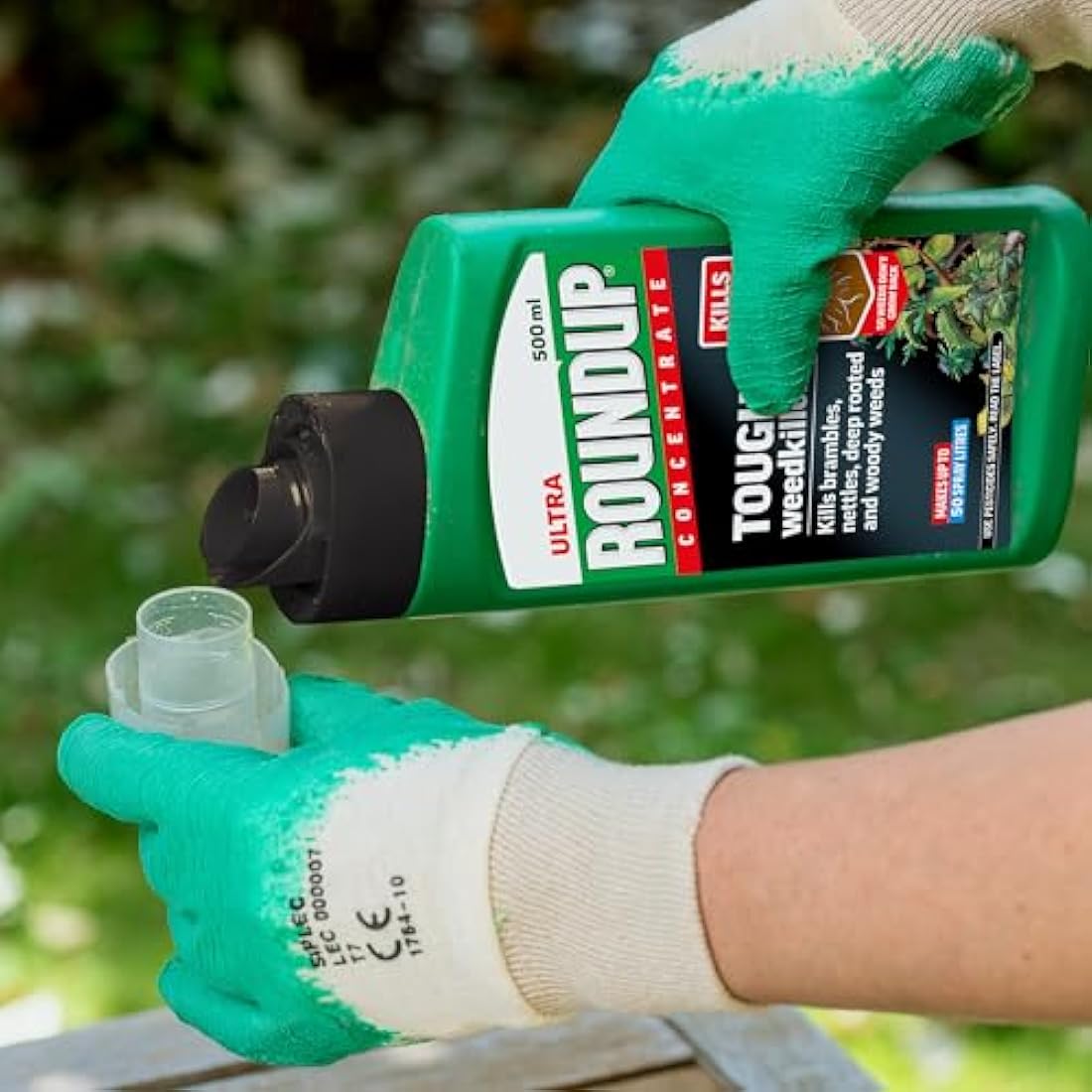 Roundup Ultra, Tough Weedkiller, Concentrate Liquid, 500 ml