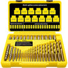 Topec 35-Piece Screw Extractor and Left Hand Drill Bits Set, Easy Out Screw Extractor Set with Reverse Drill Bits, Multi-Spline Extractors for Removing Broken Bolts and Stripped Screws