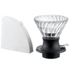 HARIO Prepare coffee according to the tea principle, immersion dripper switch, made in Japan, Black