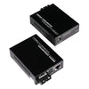 A Pair of 2 Pack Single Mode Dual SC Fiber Gigabit Fast Ethernet Media Converter, Bidi Mini 1x 10/100/1000Base-T RJ45 to 1000Base-SC Slot Ethernet
