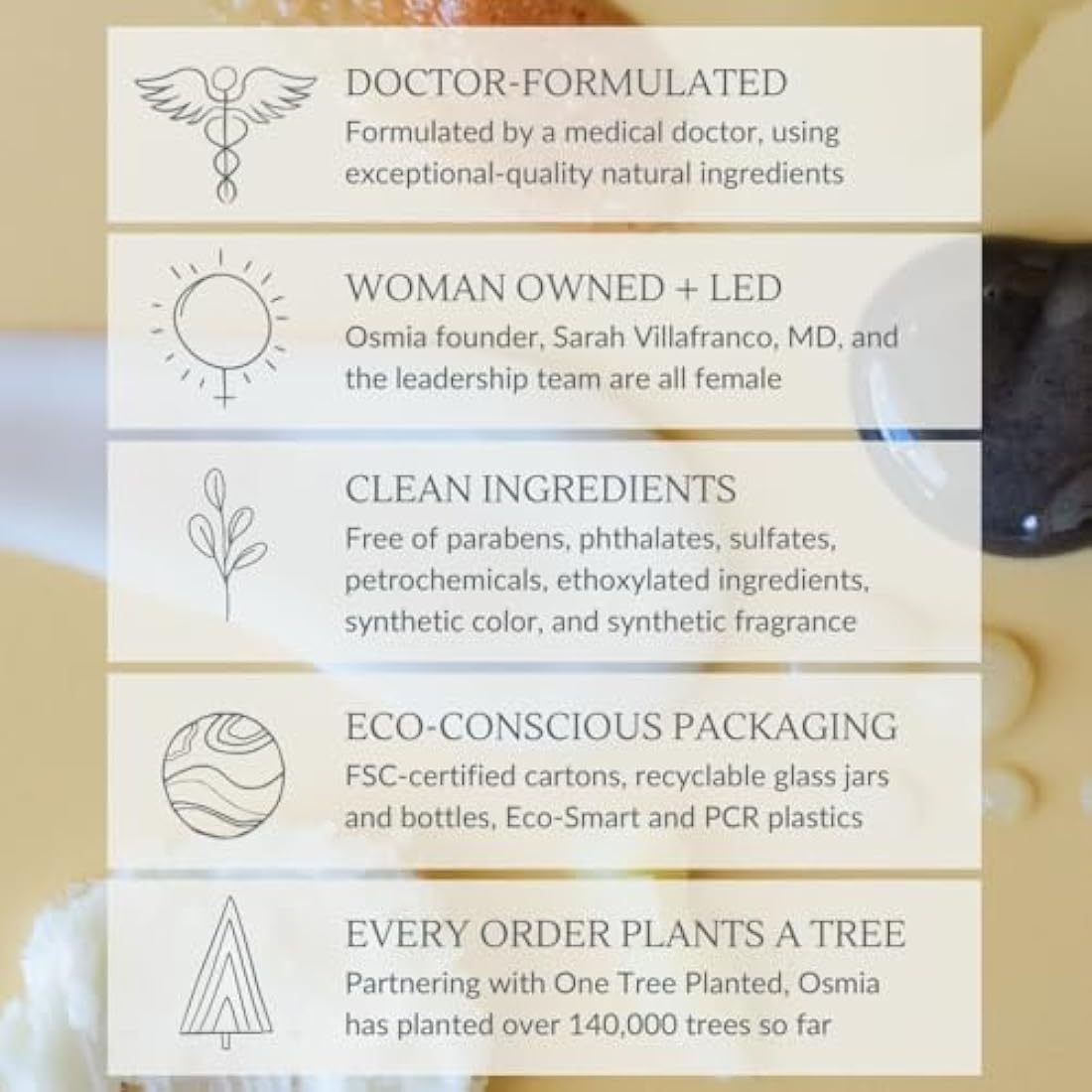 Osmia Organics Black Clay Facial Soap by Osmia Organics