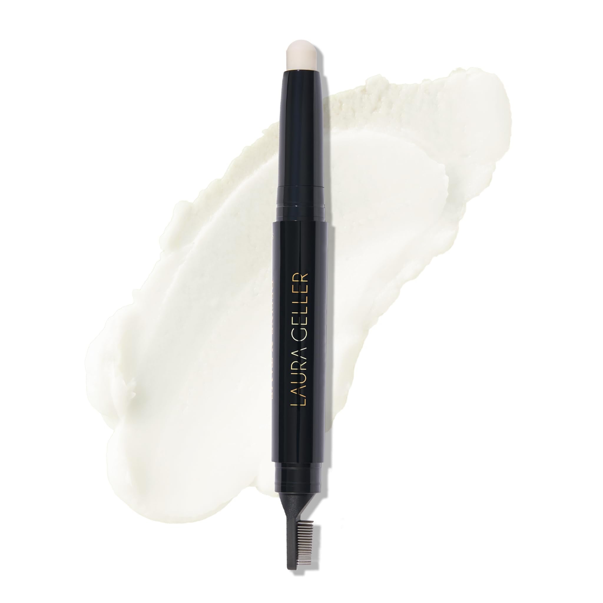 LAURA GELLER NEW YORK Define-n-Tame Brow Lifting Stick - Laminated Full Brows - Brow Wax (05 Clear)