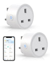Smart Plug, WiFi Smart Outlet Compatible with Alexa & Google Home, AvatarControls App Voice Control with Timer, Mini Smart Alexa Socket, WiFi Smart