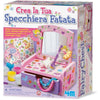 4M Paint Your Own Fairy Mirror Chest, Pink and Purple