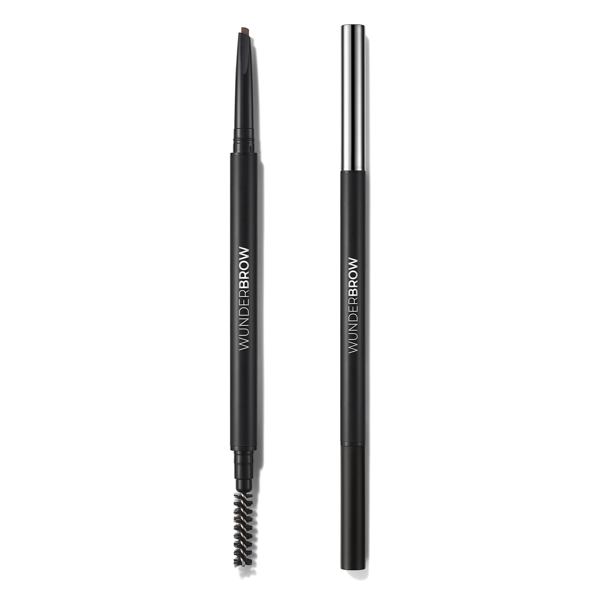 WUNDERBROW Micro-Sculpt Refillable Brow Pencil, Vegan & Cruelty Free Eyebrow Pencil (Black/Brown)