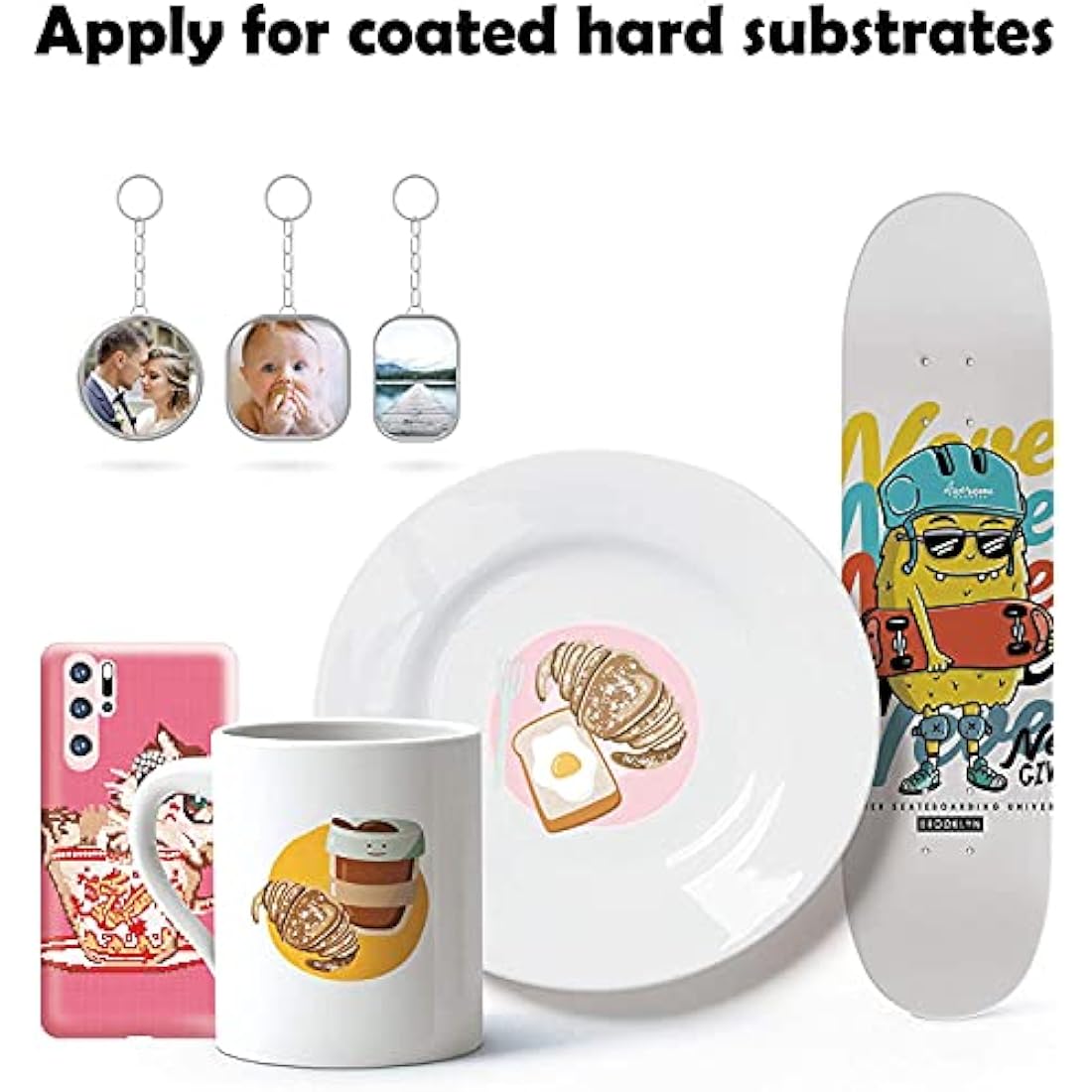 A-SUB Sublimation Paper A3, 297x420mm, 500 Sheets, Compatible with EPSON, SAWGRASS, RICOH, Brother Sublimation Printers