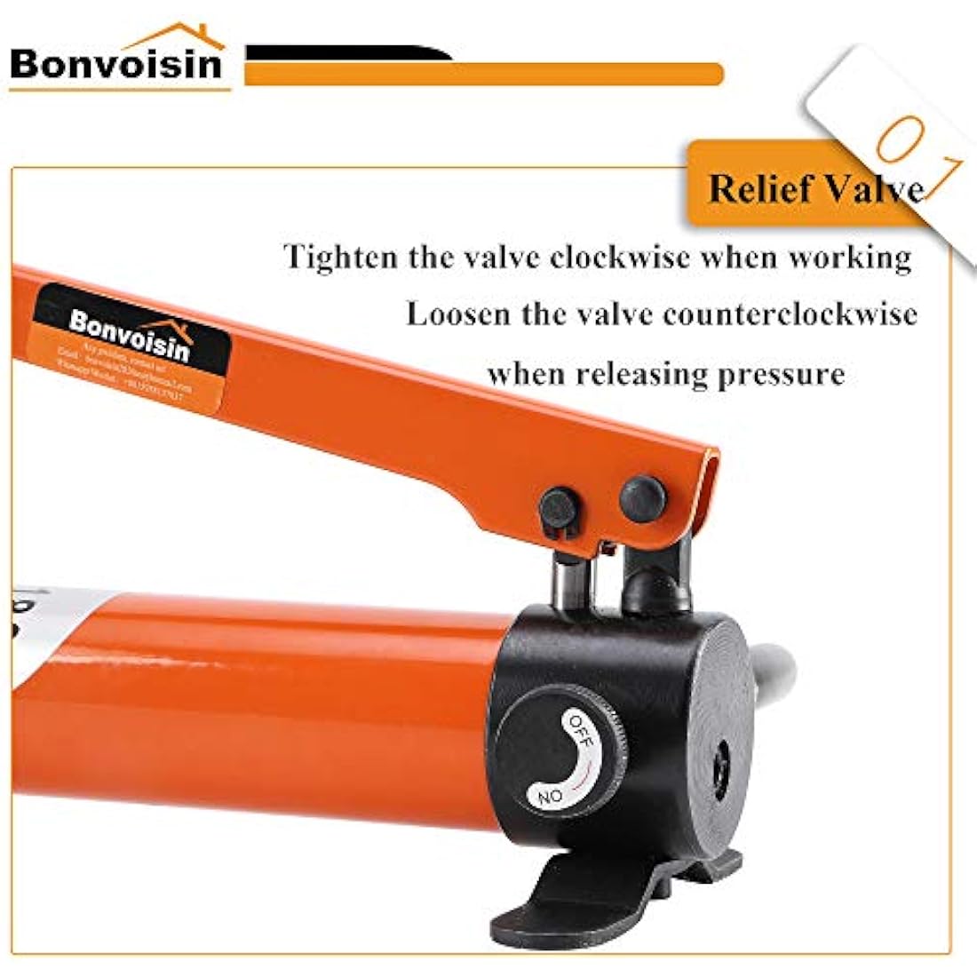 Bonvoisin Manual Hydraulic Pump CP-180 Hand Pump Using with Multiple Hydraulic Tools
