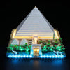 LIGHTAILING Light for Lego-21058 Great Pyramid of Giza - Led Lighting Kit Compatible with Lego Building Blocks Model - NOT Included The Model Set