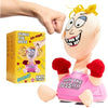 Stress Relief Toys for Adults - Punch The Boss Stress Toy Anger Relief Anti Stress Office Desk Punch Bag Coworker Secret Santa - Funny Gifts (Pink)