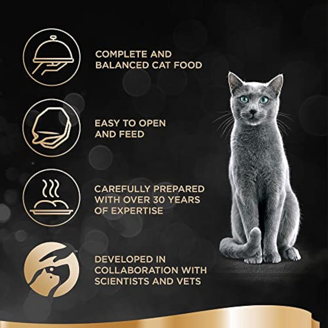 Sheba Classics in Terrine – Ocean Collection – Wet pate trays for adult cats – Pack of 4 (4 x 12 Trays x 85 g)