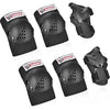 Youth/Kids Knee Pads Elbow Pad Wrist Guards Protective Gear Set for 3-15 Years Child Roller Skates Skateboard Inline Rollerblading Cycling BMX Bike Skating Scooter Riding and Other Outdoor Sports