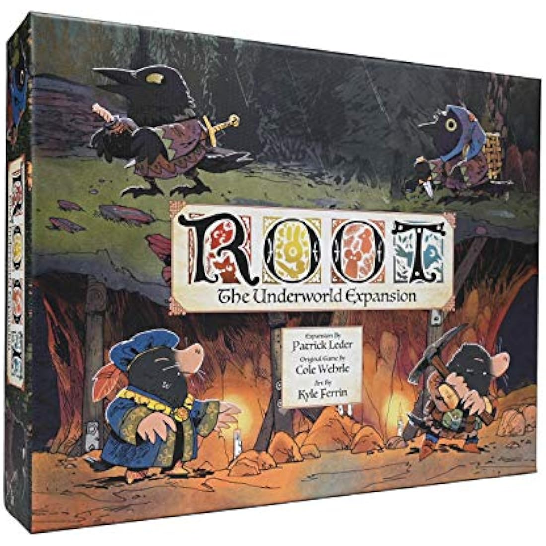 Leder Games - Root: The Underworld Expansion - Board Game, green, LED01002