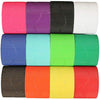 Bright Ideas Corrugated Border School Displays, (Pack of 12 Rolls) in Assorted Colours, 10cm x 7.5m. BI7868.