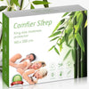 EU King Size Mattress Protector Waterproof 160x200cm – Soft 100% Bamboo Fitted Cover – Hypoallergenic, Naturally Cooling – Bamboo Mattress Protector