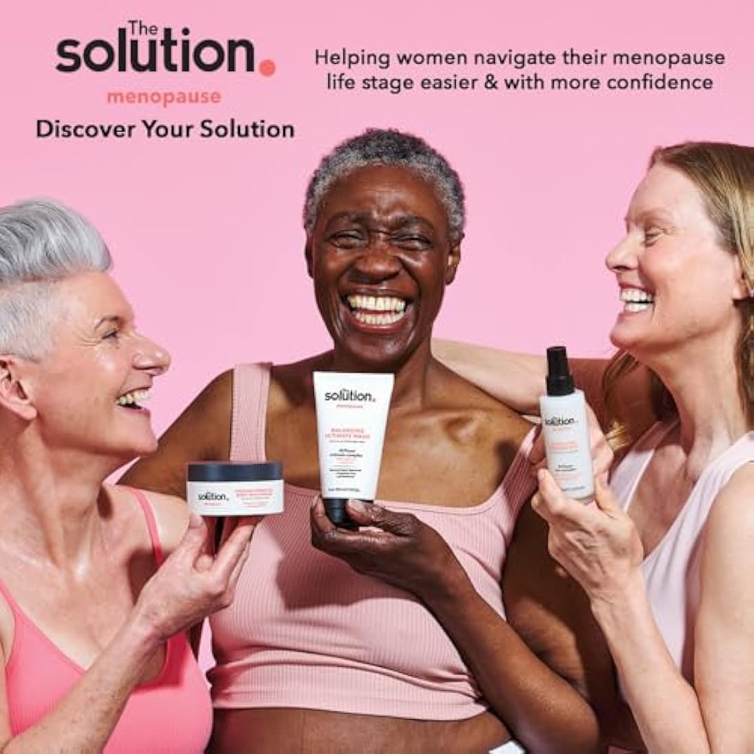 The Solution Menopause Night Recovery Treatment (50ml). Dermatologically Tested Night Face Cream for Women, Hydrating Night Cream for Women Anti Aging, Vegan & Cruelty Free Face Cream for Mature Skin