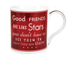 vintage friend  good friends our like  stars mug
