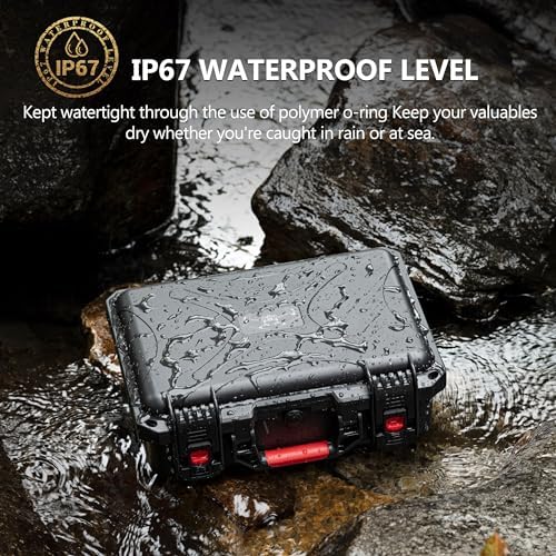 STARTRC Mini 4 Pro Waterproof Hard Case - Secure Carrying Bag for DJI Mini 4 Pro Fly More Combo Drone Accessories - Sturdy and Water-Resistant Storage for DJI RC 2/RC-N2