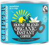 Clipper Organic Medium Roast Arabica Coffee | Instant Coffee | 500g Refill | Gourmet Coffee | Sustainable & Fairtrade Coffee by Clipper Teas | Ethically Sourced & Eco Conscious Blends