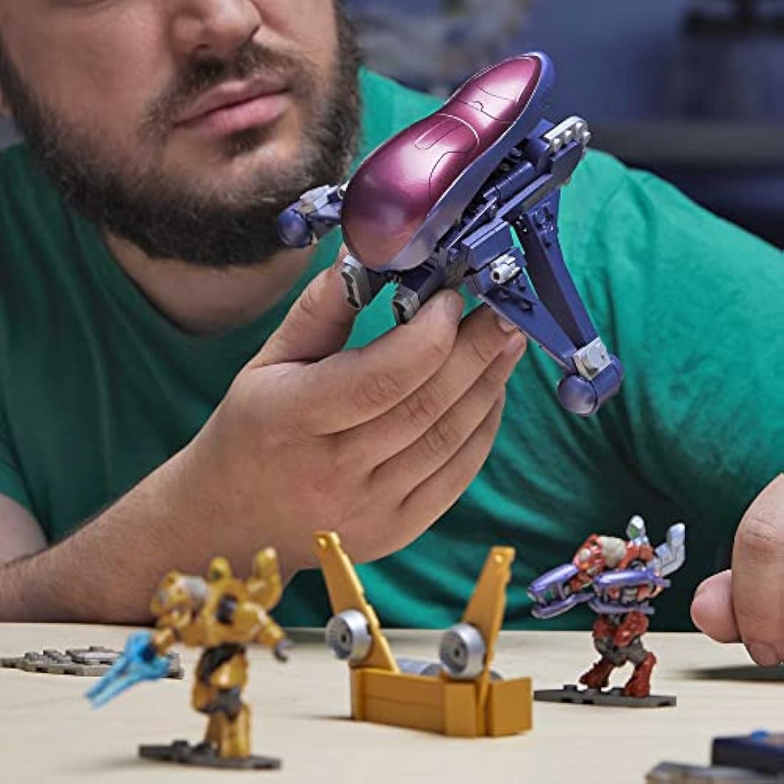 MEGA Halo Arbiter's Quest Banshee Vehicle Halo Infinite Construction Set, Building Toys for Boys