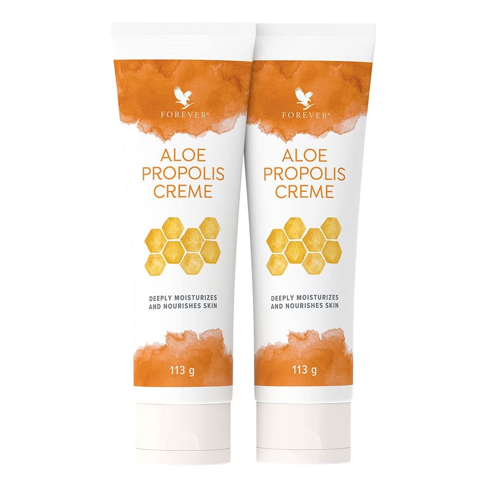 Forever Living Products Forever Aloe Propolis Cr?me 113g, Vegan friendly, every day moisturizer (bundle of 2)