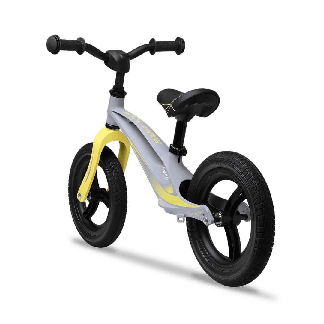 lionelo Bart Tour Wheels From 2 Years Up To 30 Kg, Magnesium Frame, Sporty Style, Maintenance Free Pu 12" Wheels, Height Adjustable Handlebars And