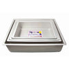 PME OBL12163 Aluminium Oblong Cake Pan 12 x 16 x 3-Inch Deep , Silver