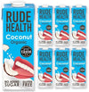 Rude Health 6 x 1 Litre Organic Coconut Dairy-Alt Milk, 100% Natural Organic Drink, Lactose Free, Dairy Free & Gluten-Free, No Added Sugar, Award-Winning, Healthy & Vegan, 100% Recyclable Packaging